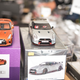 Many, many model cars
